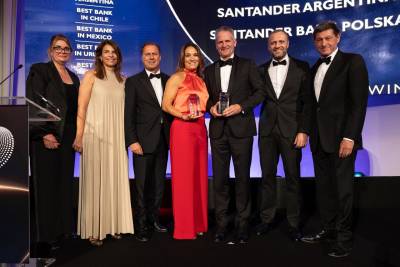 Euromoney names Santander “best bank in the world” for SMEs, financial ...