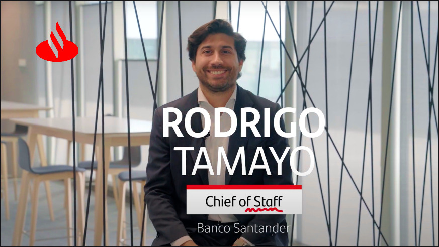 Rodrigo Tamayo, Santander Bank