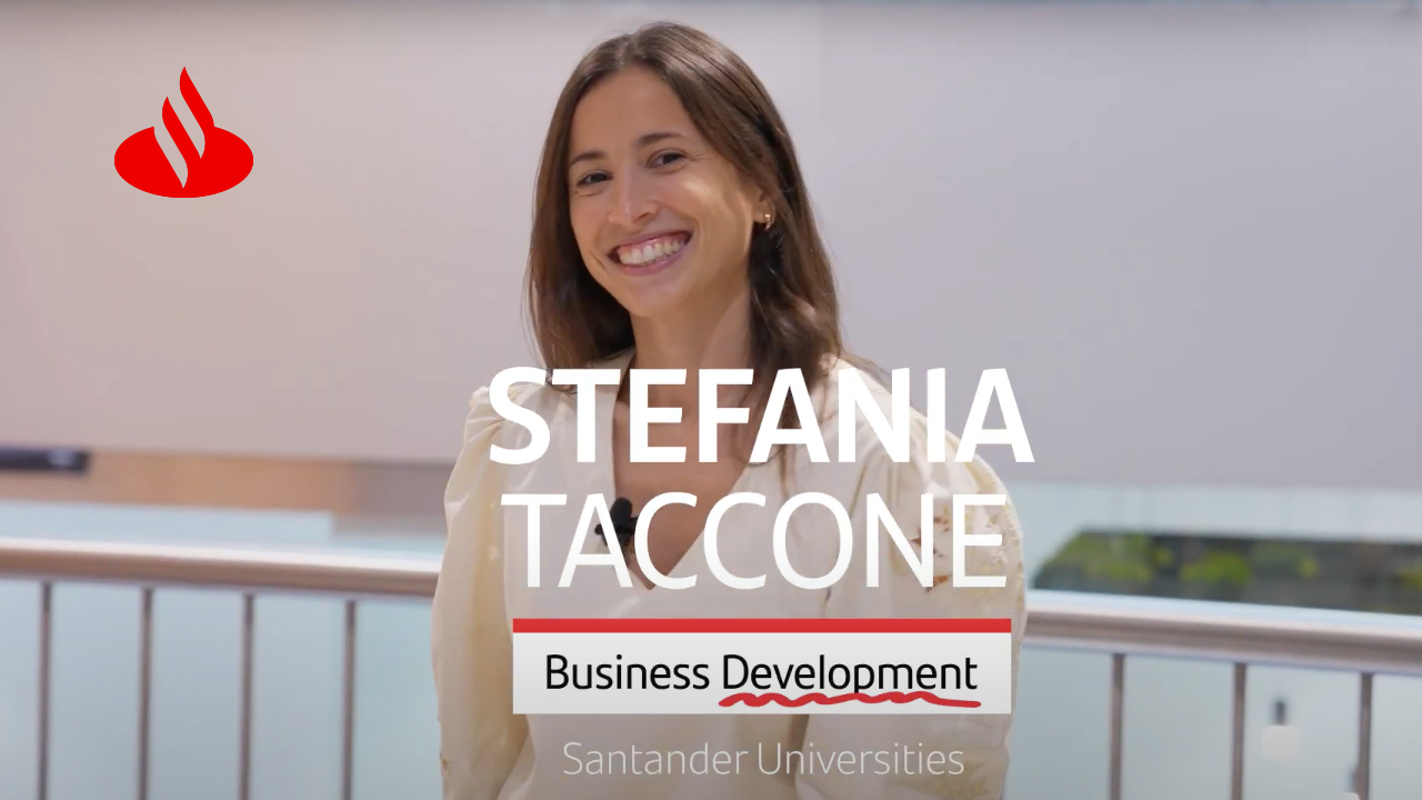 Stefania Taccone, Business Development Santander Universidades