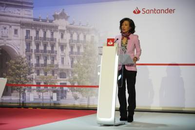 Presidenta del Grupo, Ana Botín.