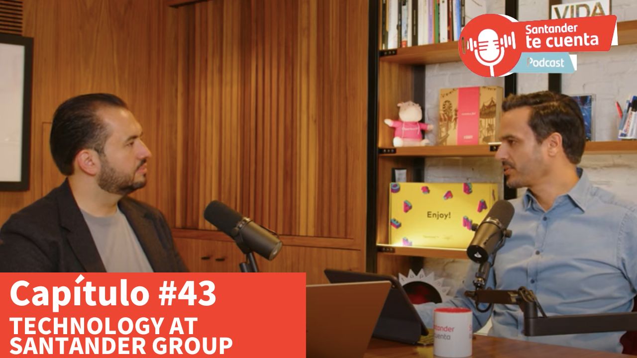 Daniel Concepción, responsable adjunto de Tecnología y Operaciones de Retail & Commercial en Banco Santander, habla sobre la profunda transformación del grupo.