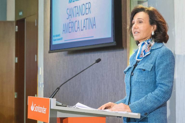 En el 75 aniversario de Santander en América Latina, Botín dice que la región está bien situada para capear la crisis