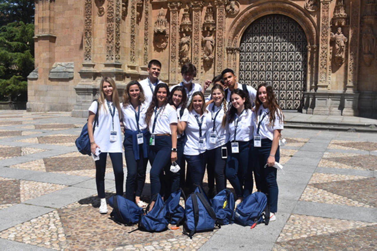 Grupo de becarios Europa Santander 2022.