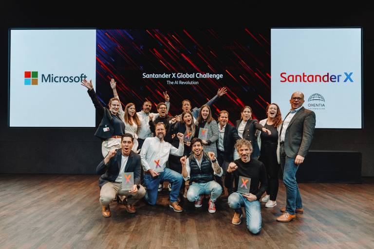 O Santander X Global Challenge “The AI ​​​​Revolution” descobre as principais soluções de IA