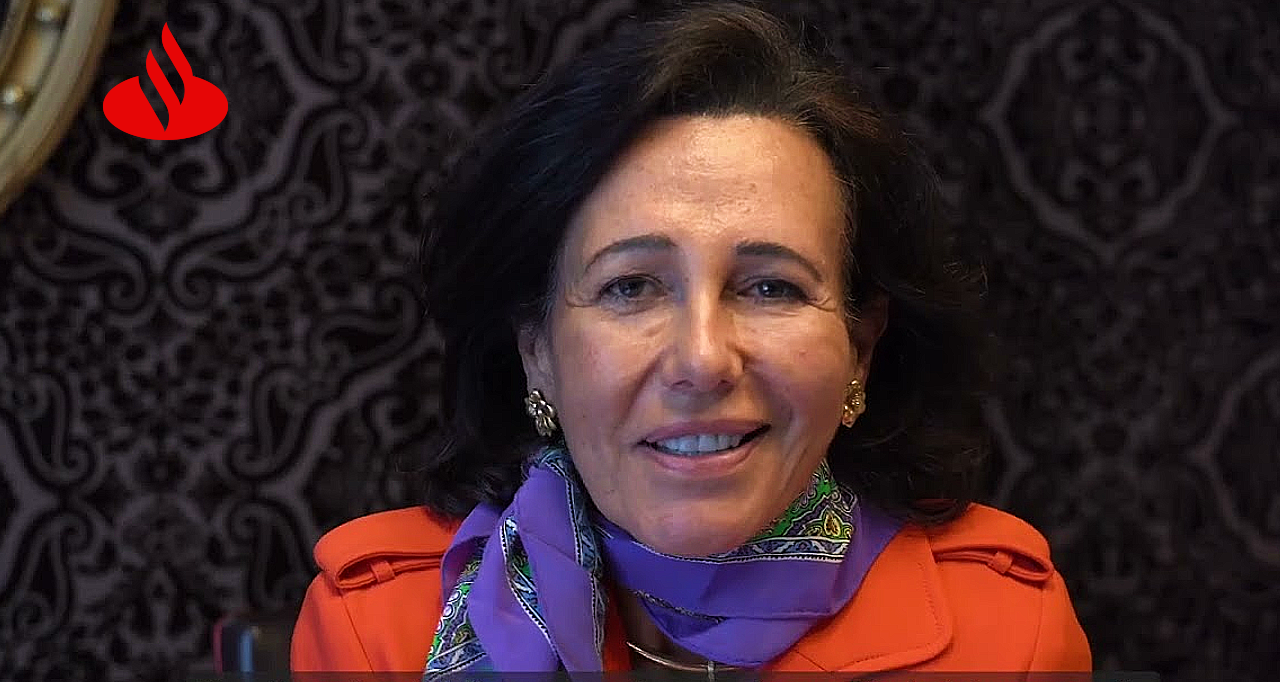 Ana Botín sobre el proceso de Santander invirtiendo en tecnología e innovación