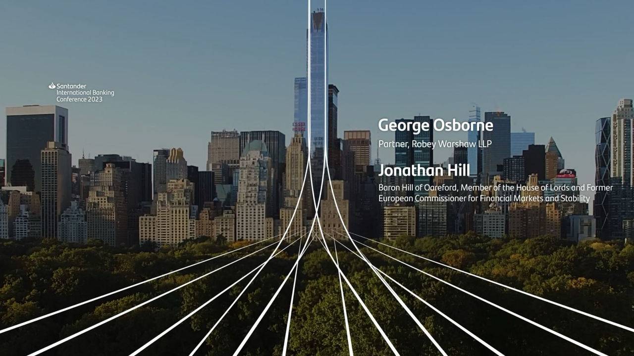 The Rt Hon. George Osborne and Jonathan Hill