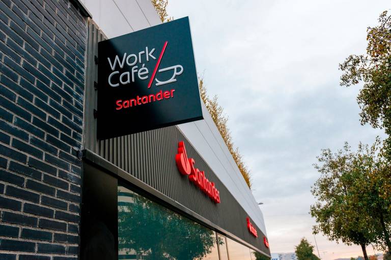 WorkCafé, el innovador concepto de sucursal de Santander