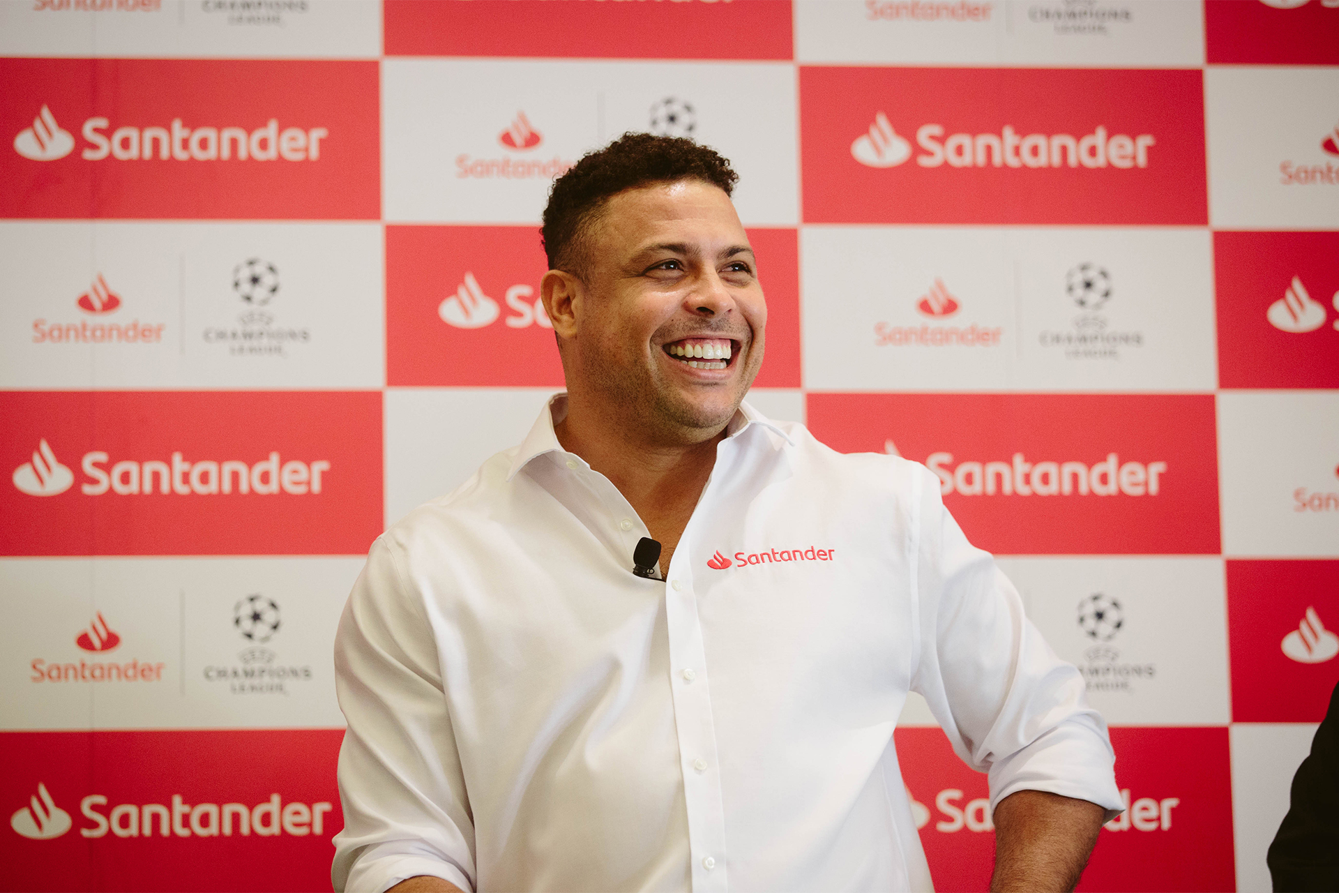 Ronaldo Nazário, the ambassador for our sponsorship of the UEFA Champions  League, encourages us to stay at home