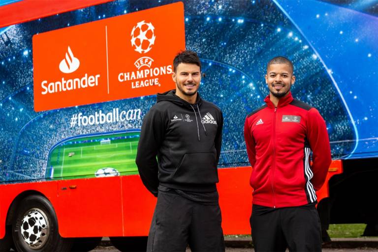 santander sponsor champions league