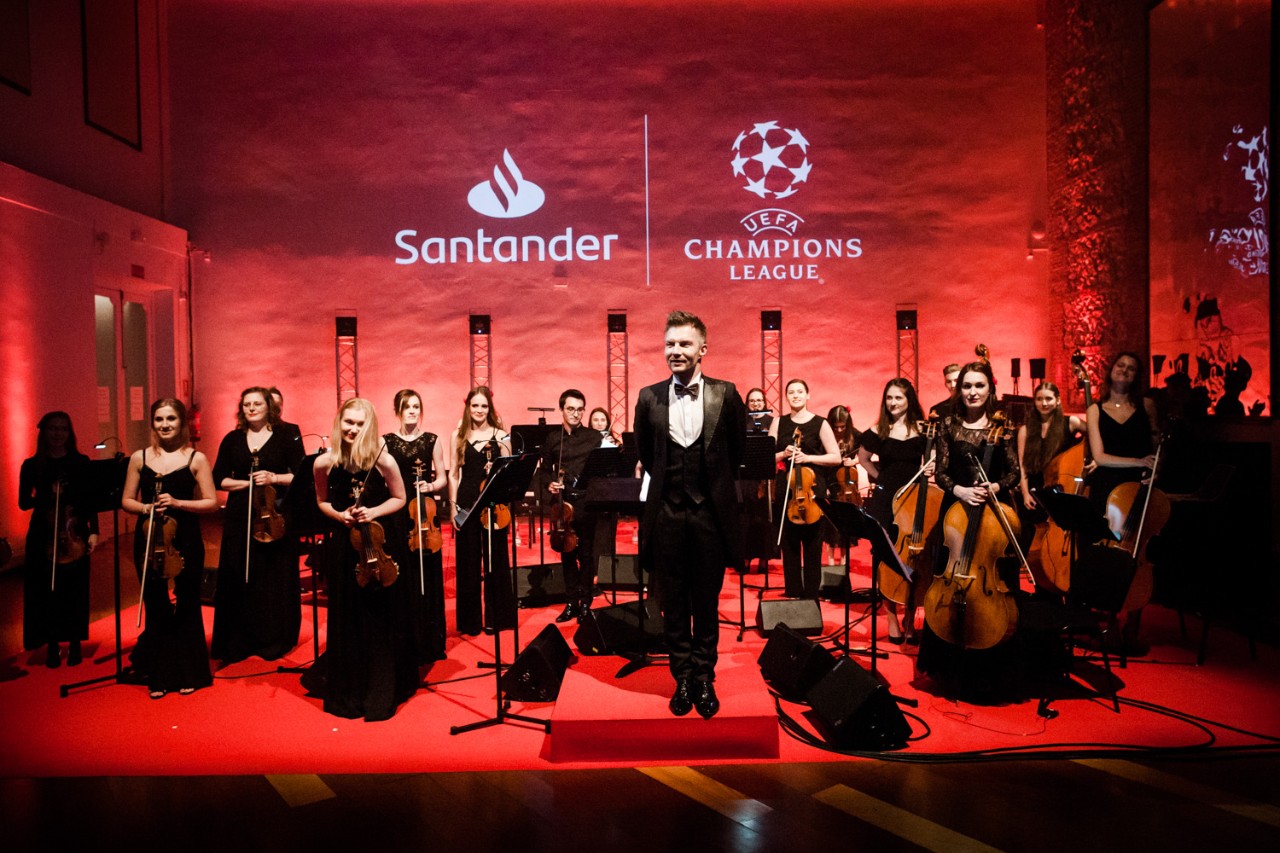 Orquesta Santander, en Banco Santander Polonia