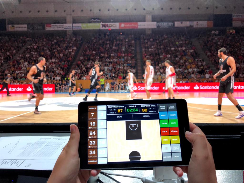 Swish APP, la aplicación que permite seguir un partido de baloncesto a través de Internet