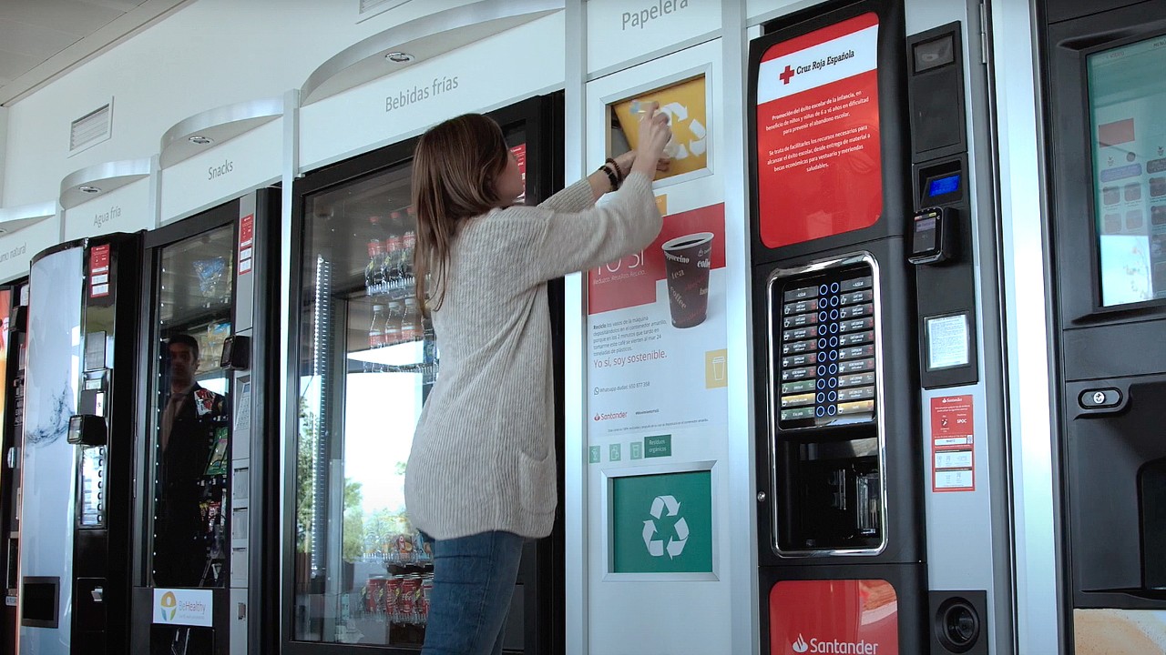 Así reciclamos en la Ciudad Grupo Santander