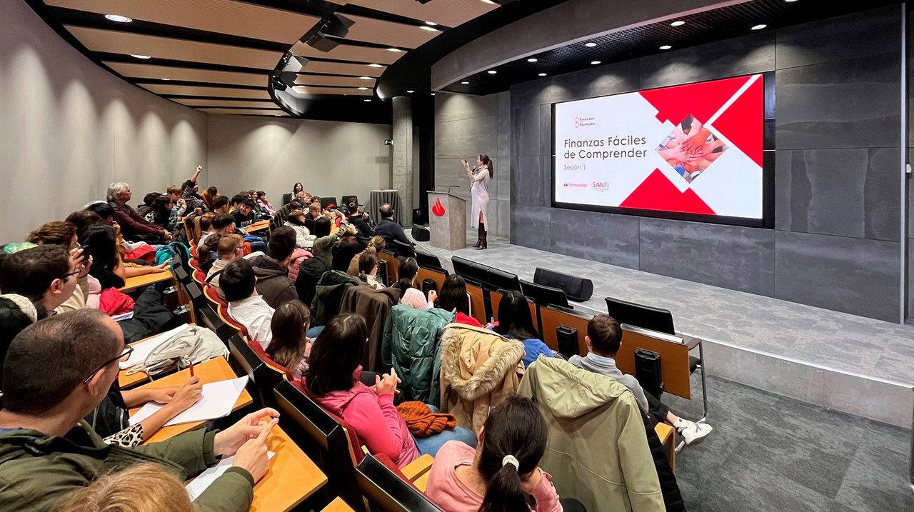 Santander estrena ‘Finanzas para Mortales edición inclusiva’